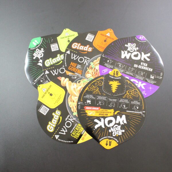 HY-002-3  Dle Cut Aluminum Foil Lid Film - Image 3